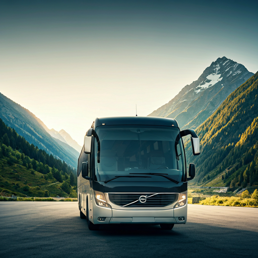 Luxury tour bus